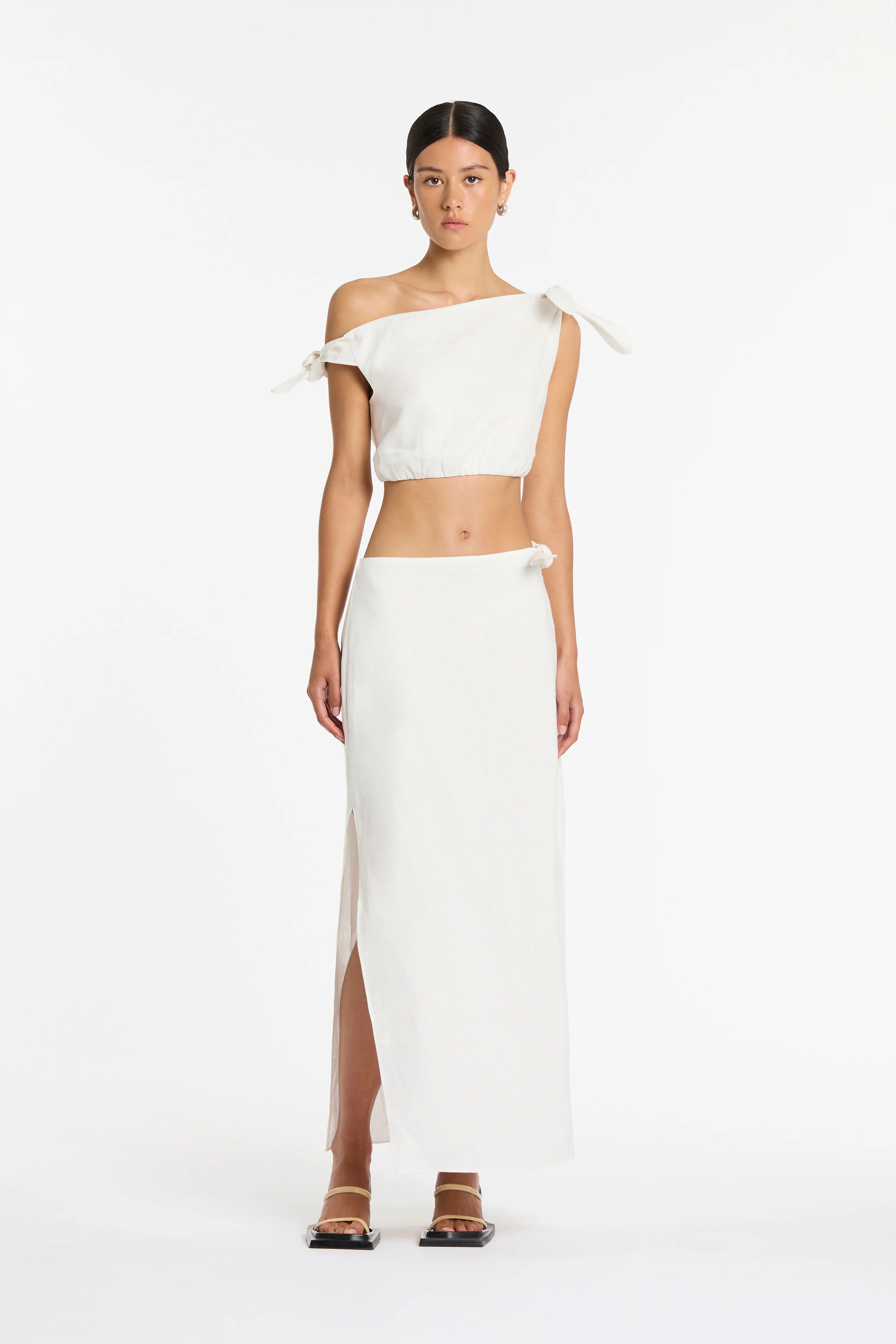 Bettina Tie Midi Skirt | SIR The Label 