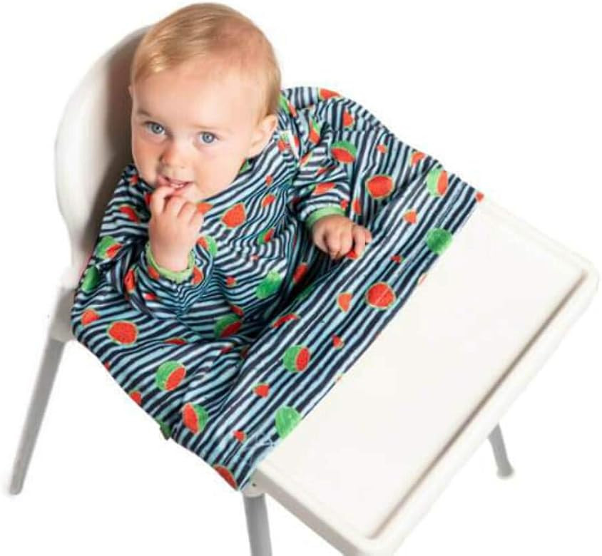 Weaning Bib, BIBaDO Baby Feeding Coverall Straps To Any Highchair, Ideal for BLW | Amazon (US)