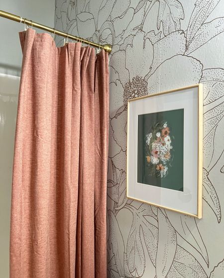 Favorite floral view 😍

#LTK #bath #bathroom #wallcovering #wallpaper #shower #showercurtain #frame #art #floral #etsy 

#LTKhome #LTKMostLoved #LTKfindsunder50