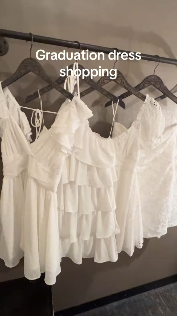 Graduation dress shopping at Altar’d State!  🥰👩🏼‍🎓

#graduation #whitedress #altardstate #dress #graduationdress #grad #shopping #tryonhaul #haul 

#LTKfindsunder100 #LTKVideo #LTKparties