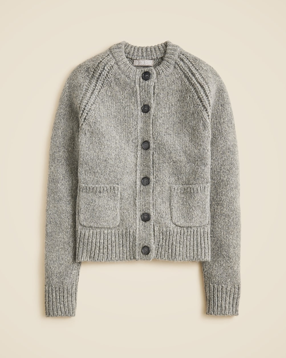 Raglan cardigan in heathered yarn | J. Crew US