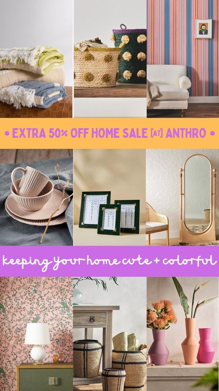 Extra 50% off home sale at Anthropologie … 

#LTKHome #LTKSeasonal #LTKSummerSales