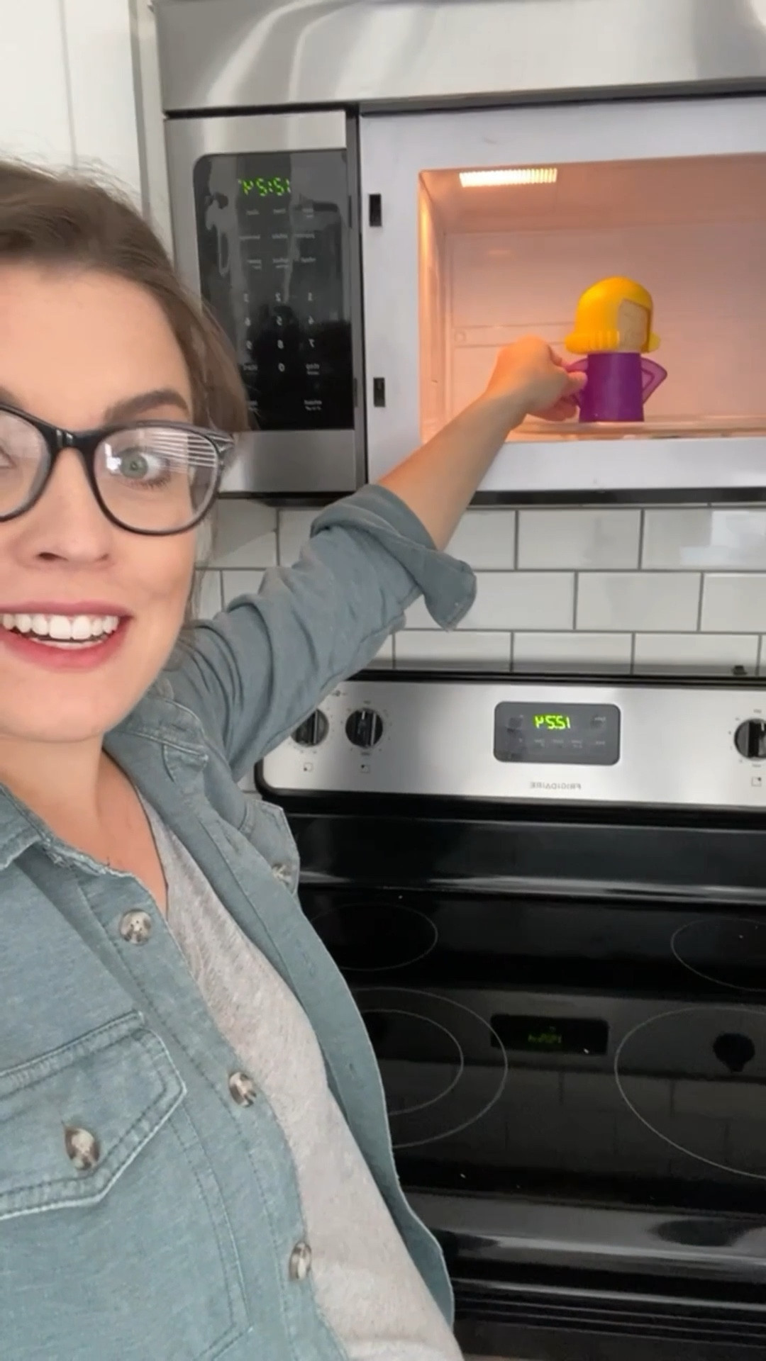 The funniest microwave cleaner that WORKS and makes cleaning your microwave easier than ever. Busy mom approved!

#LTKfamily #LTKFind #LTKhome