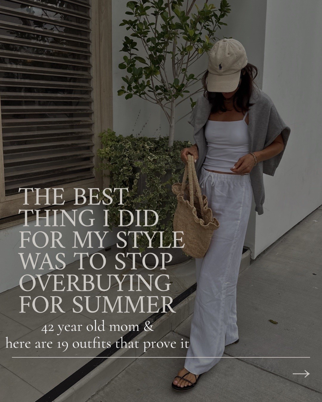 19 outfits that are easy to mix and match 
From 6/23 Instagram post

#LTKOver40