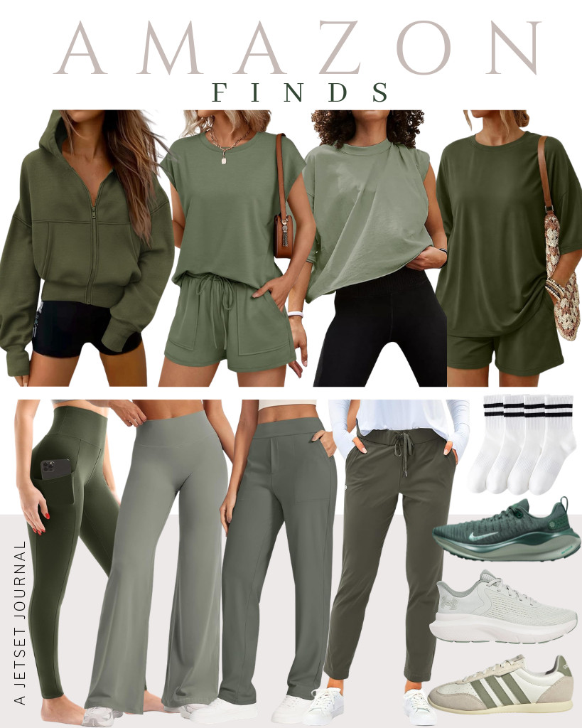These Amazon Athleisure finds keep getting better! I’m a huge fan of sneakers, so I love the Barreda shoes from Adidas and the Nike ReactX Infinity RN. These ankle sweatpants and PRETTYGARDEN hoodie are fantastic finds, too! There is a cute athleisure top, like this oversized workout crop top, that is perfect with leggings or yoga pants.


#LTKSeasonal #LTKSaleAlert #LTKTravel 

 