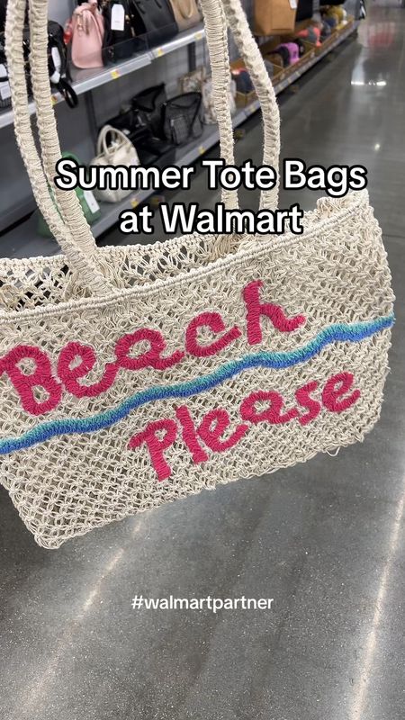 Give me all the summer tote bags!! How cute are these beach / pool bags? | pool bag | beach bag | summer tote | summer tote bag | beach bags | beach totes | walmart finds | summer must haves | travel bag | 

#LTKfindsunder50 #LTKswim #LTKtravel