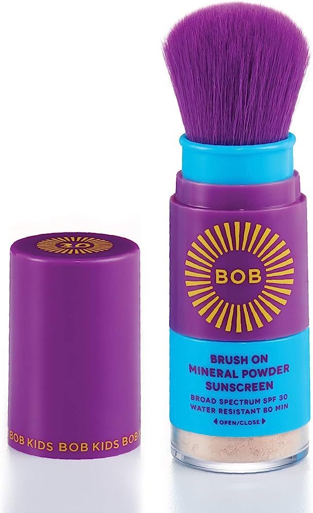 BOB KIDS Brush On Mineral Powder Sunscreen Broad Spectrum, Easy to Apply for Kids and Babies, SPF... | Amazon (US)