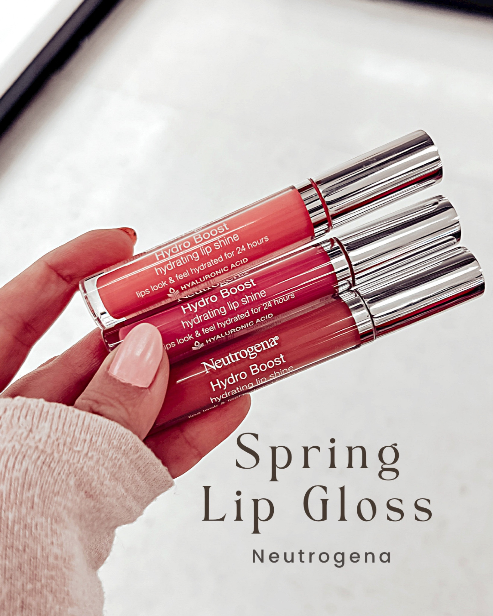 Spring make up spring lipstick lipgloss, Neutrogena hydroboost target, finds beauty, finds drugstore make up

#LTKbeauty #LTKFind #LTKunder50