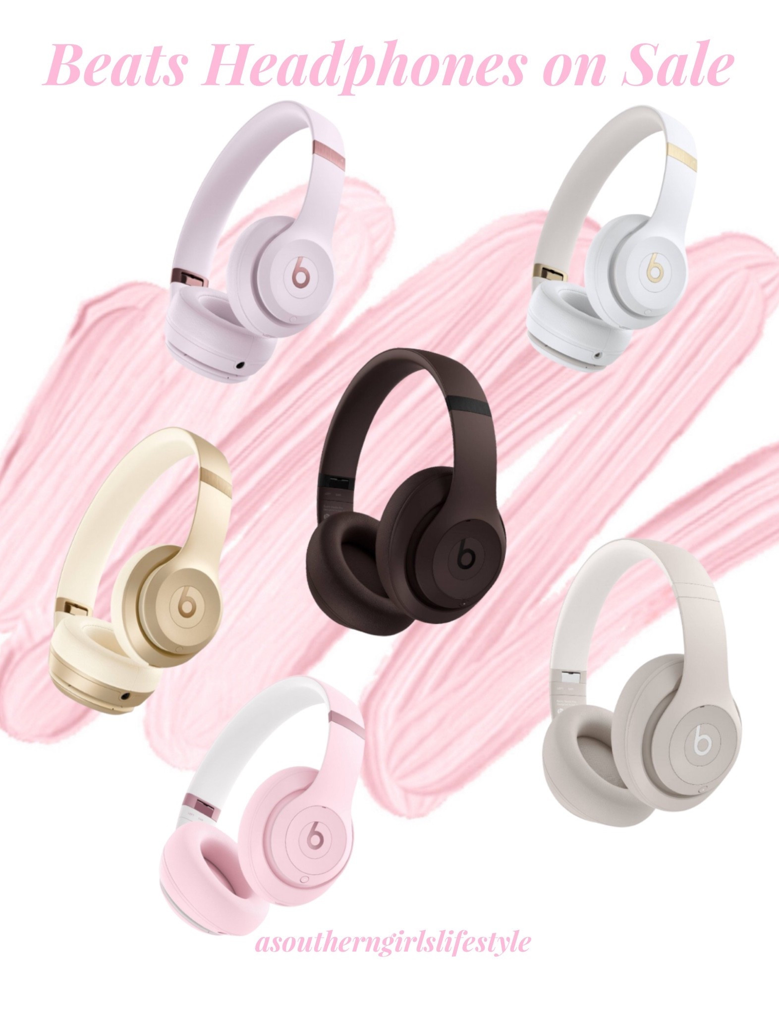 On Sale - Beats Headphones! Great Christmas Gift!

🎧Beats Solo 4 Bluetooth Wireless On-Ear Headphones
🎧Beats Studio Pro Bluetooth Wireless Headphones

Gift for Him. Gift for Her. Stocking Stuffer 

#LTKSaleAlert #LTKGiftGuide #LTKHoliday