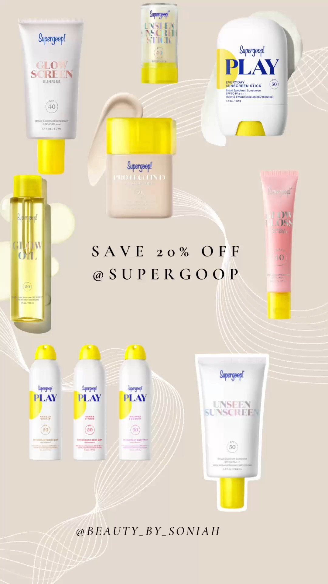 Save 20% OFF at Supergoop!

#LTKSaleAlert #LTKselfcare