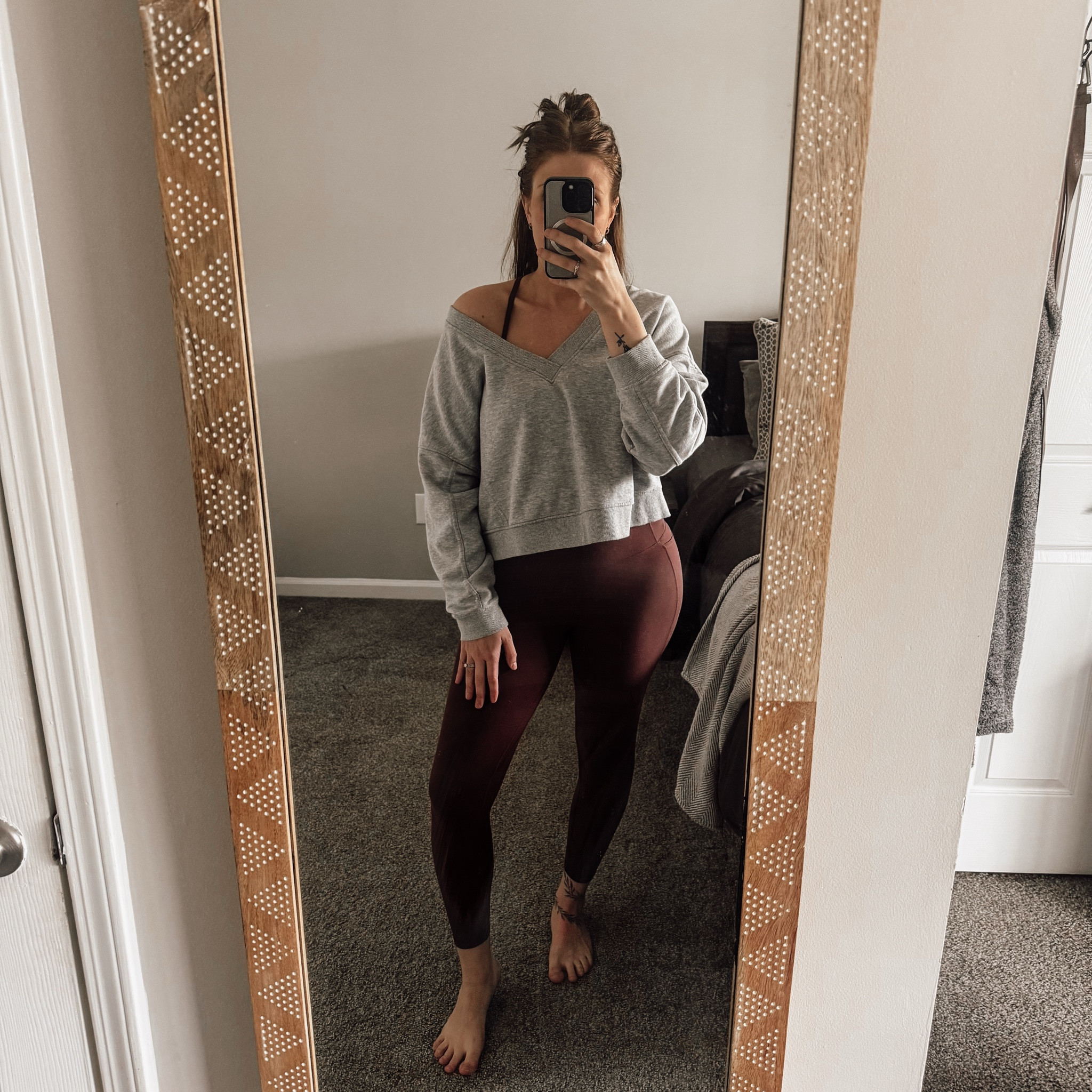 Sunday uniform: established. ☕️ Rest, reset, and staying in these leggings for as long as humanly possible.

#LTKootd #LTKmomlife #LTKmorningroutine