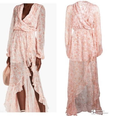 Caroline Constas Vivian gown in orange NWT RRP US$995 | eBay US