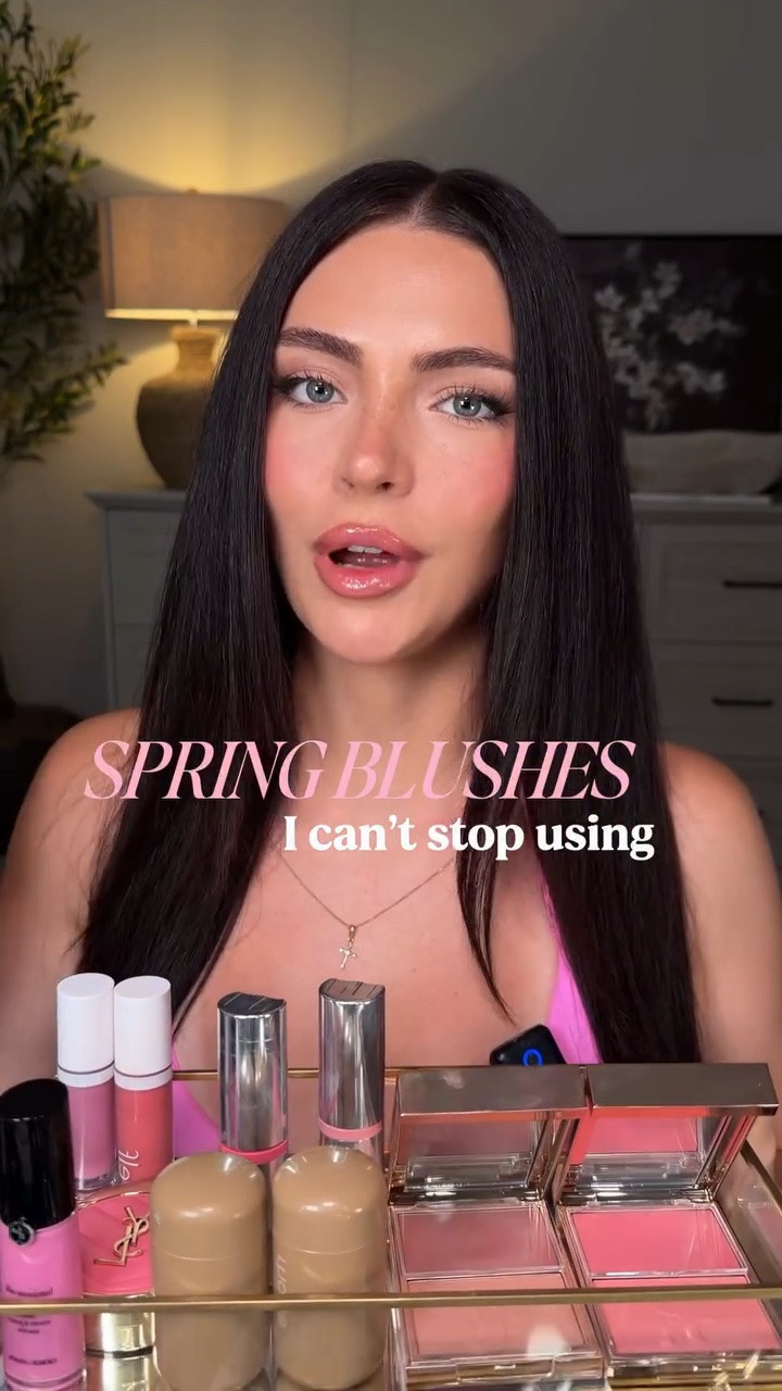 Spring blushes I can’t stop wearing for spring 🌷

@rhode 
Pocket blush Shades teacup & piggy

@yslbeauty 
Make me blush powder blush shade 93

@elfcosmetics 
Camo blush shades bold face lilac & cheeky lychee

@patricktabeauty 
Blush duo shades she’s that girl & she’s blushing 

@hauslabs 
Glassy blush balm stick shades glassy rosette & glassy hibiscus 

@armanibeauty 
Luminous silk blush shade 53 S

•••••••
#blush #makeup #makeuplook #trending
