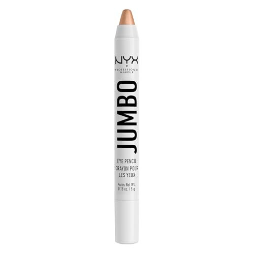 NYX PROFESSIONAL MAKEUP Jumbo Eye Pencil, Blendable Eyeshadow Stick & Eyeliner Pencil - Frosting (Champagne Nude) | Amazon (US)