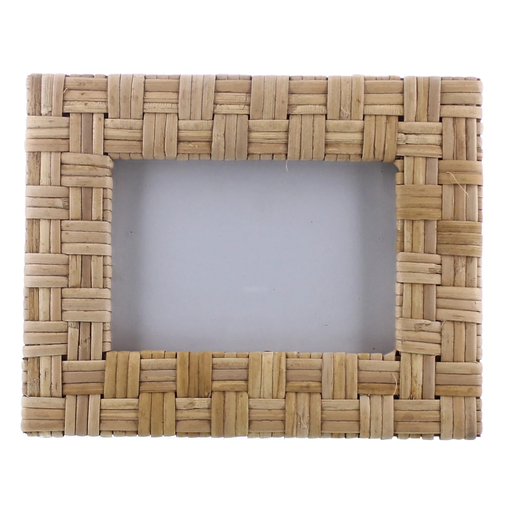 4x6 Woven Bamboo Rectangular Frame | Shop Simon