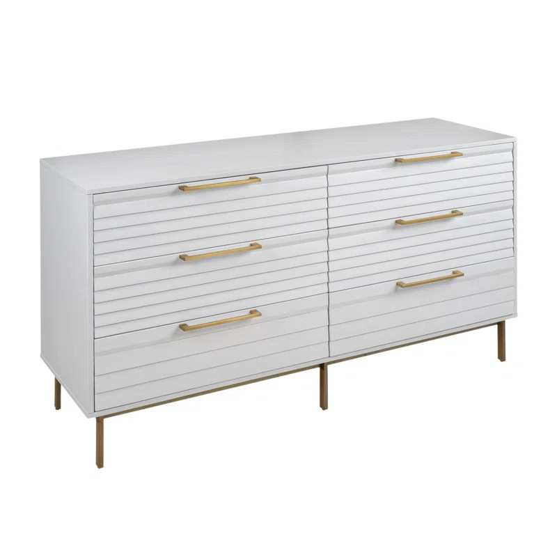 Seattle 6 Drawer Double Dresser | Wayfair North America
