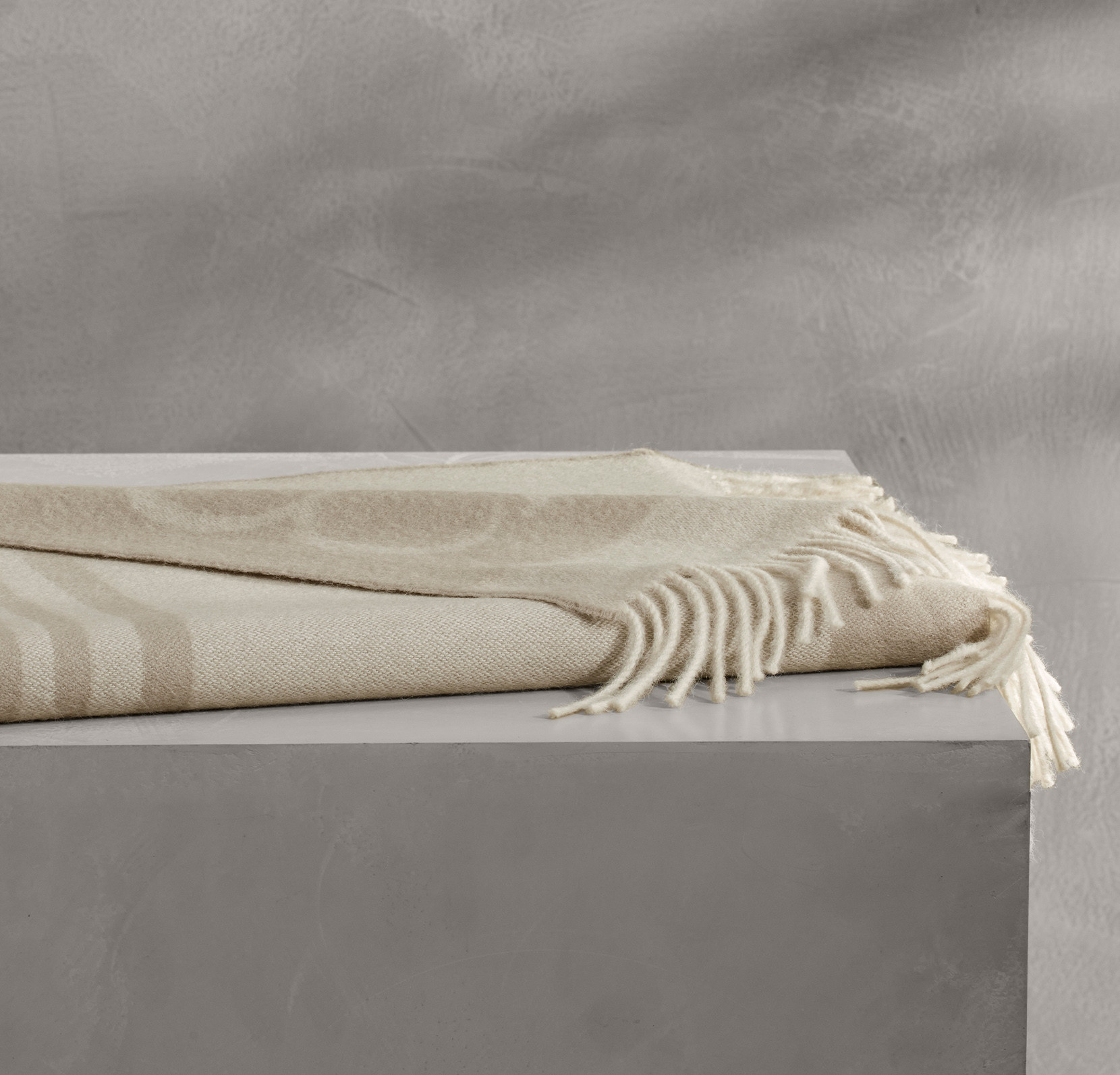 Alpaca Monogram Throw Blanket | Boll & Branch