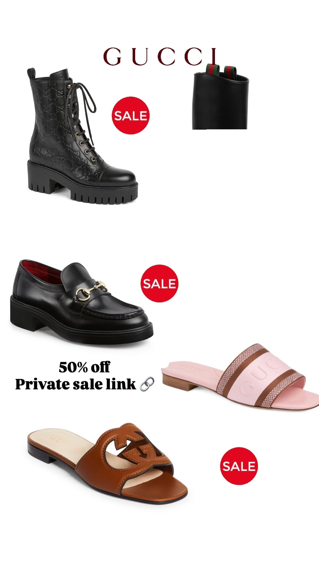 Private Gucci sale link 
50%off hurry

#LTKSaleAlert #LTKWedding #LTKTravel