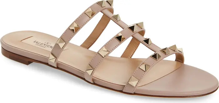 Rockstud Slide Sandal (Women) | Nordstrom