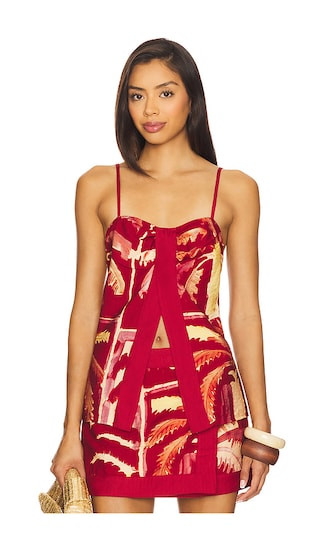 Catriona Top in Arlo Print | Revolve Clothing (Global)