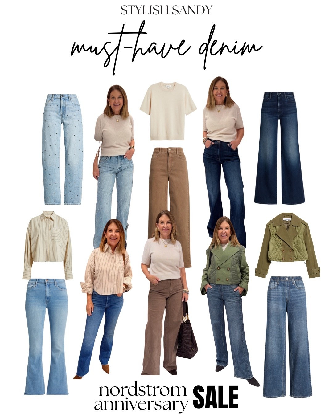 Great denim is the foundation of so many outfits, and the Nordstrom Anniversary Sale is one of my favorite times to invest in a pair to wear on repeat.

Whether you’re looking for a flattering straight-leg, a classic bootcut, or a wide-leg style that works with everything, I've rounded up the pairs I think are truly worth adding to your wardrobe.

Mother lil weekender. 
Plus the regular weekender- fits tts. 
I went up a size in the lil weekender.
Paige Anessa fits tts.
Bookie fits tts.
Pistola fits tts.
Frame runs big size down

#LTKootd #LTKSaleAlert