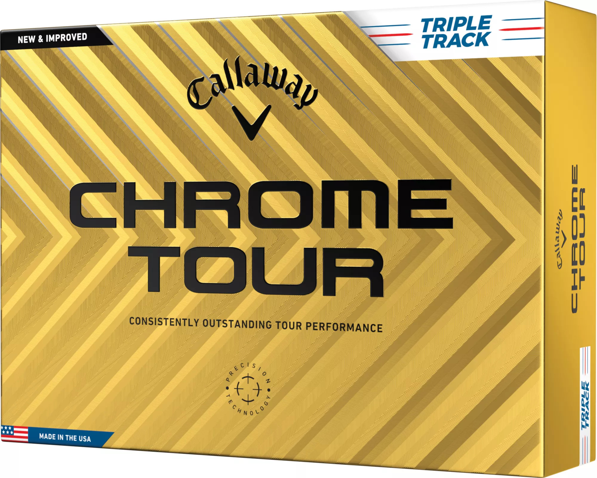 Callaway 2024 Chrome Tour Triple Track Golf Balls | DICK'S Sporting Goods
