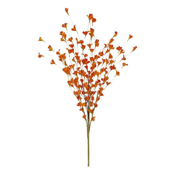Orange Floral Spray 26" At Home, Paper | At Home