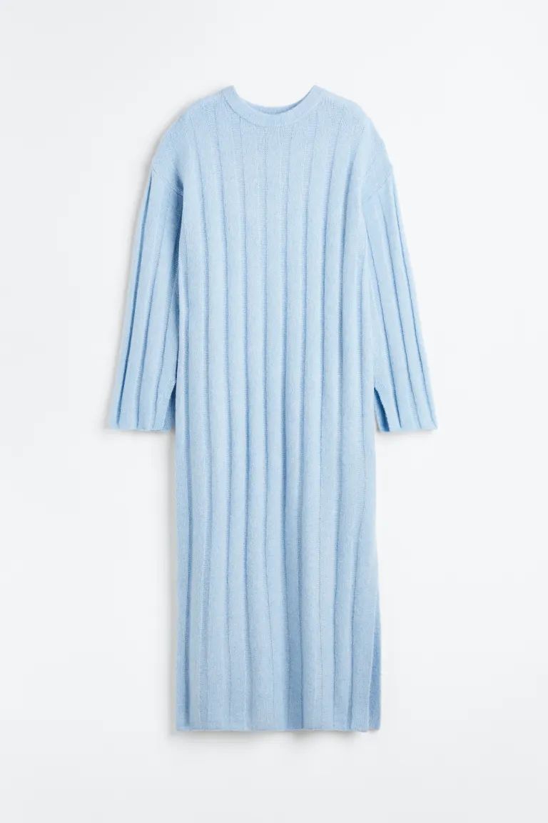 Oversized Rib-knit Dress | H&M (US + CA)