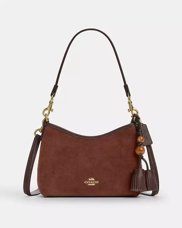 Laurel Small Shoulder Bag With Tassels | Coach Outlet US