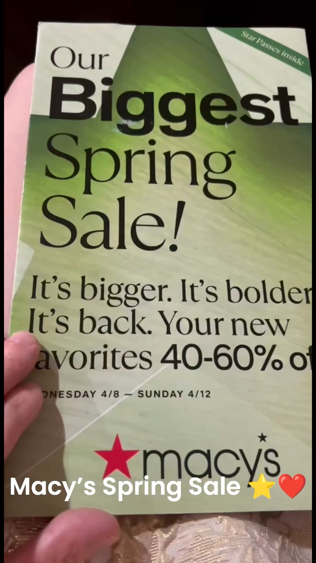 @Macys is having their Biggest Spring Sale on Dresses 👗, Home, Men’s Suiting 👔, Kids, Accessories and Beauty! Get ready for any special occasion coming in Spring 🌸🌼🌺❤️⭐️

#LTKBeauty #LTKHome #LTKWedding