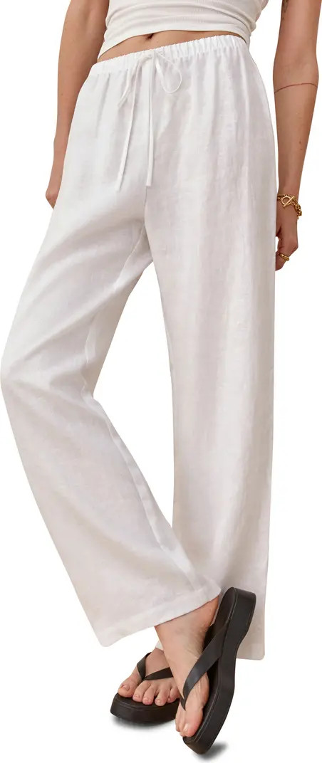Olina Tie Waist Pants | Nordstrom
