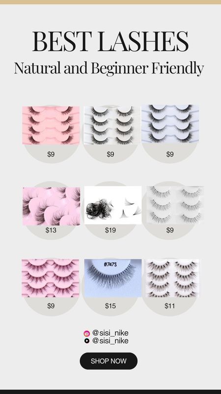 I've ordered these lashes over and over again! 

#LTKbeauty