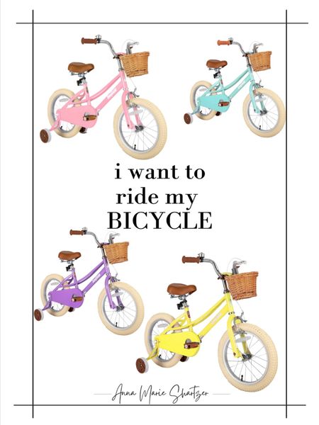 We have the 16” bicycle for our 4yo and it’s a great fit. 

#LTKGiftGuide #LTKSeasonal #LTKkids