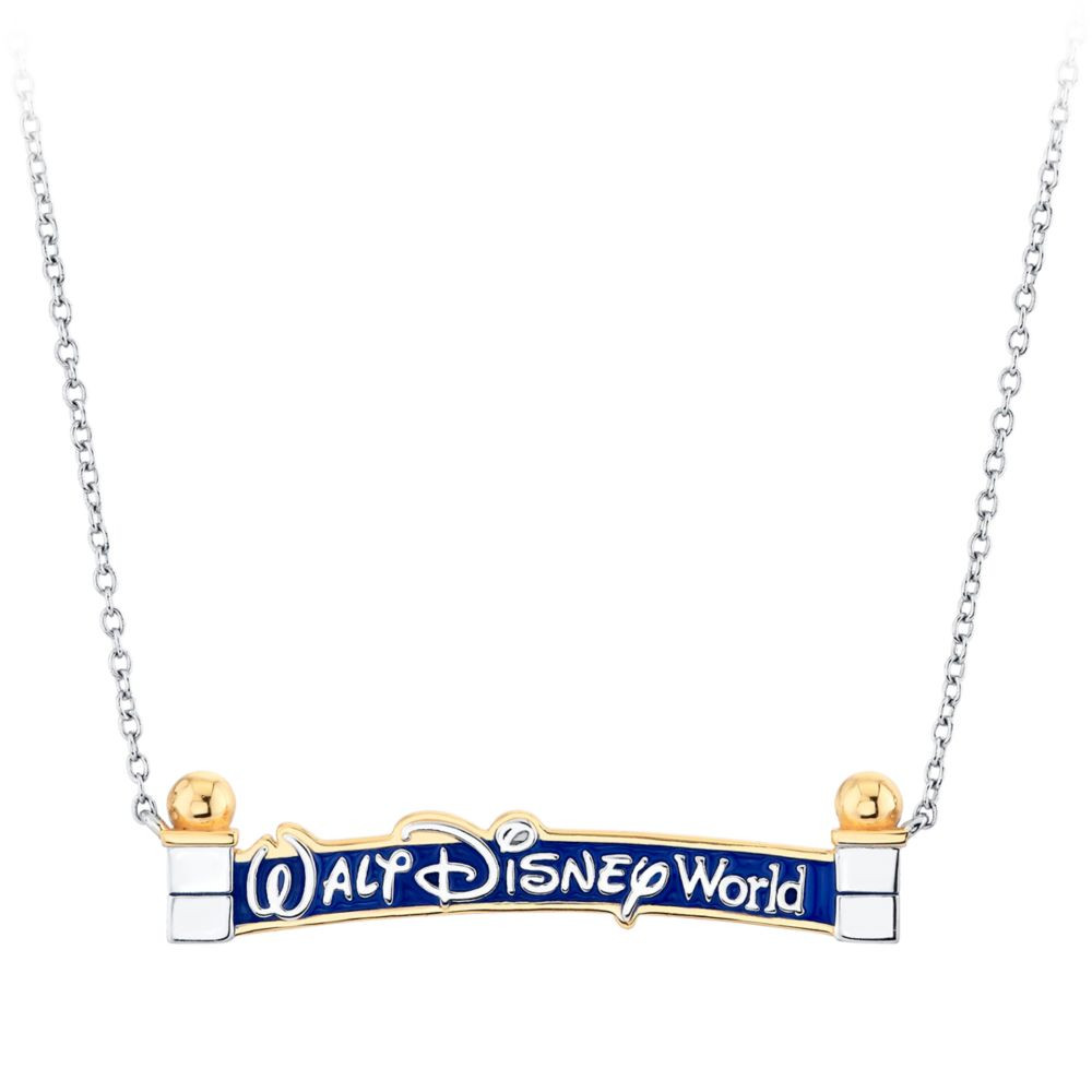 Walt Disney World Marquee Necklace by CRISLU | Disney Store