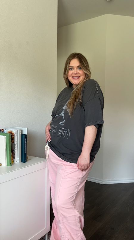 17 week update and wearing l/xl in graphic tee. Pants are sold out but linked similar and added recent baby purchases. Onesies and nursery mirror 

#LTKfindsunder50 #LTKmidsize #LTKbump