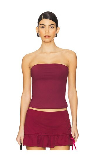 Capri Top in Burgundy | Revolve Clothing (Global)