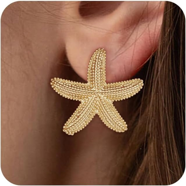 Awinesn Clip on Earrings for Women Hypoallergenic Clip on Earrings for Women Statement Flower/Sta... | Amazon (US)
