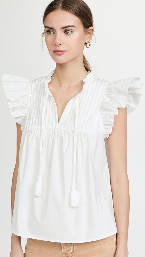 Flutter Sleeve Top | Shopbop