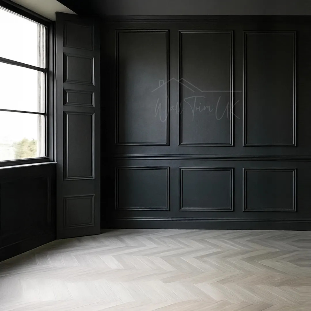 Modern Wall Moulding Kit – DIY Wall Panels – Frame Wall Molding – Pre-cut Wall Paneling Kit... | Etsy (US)