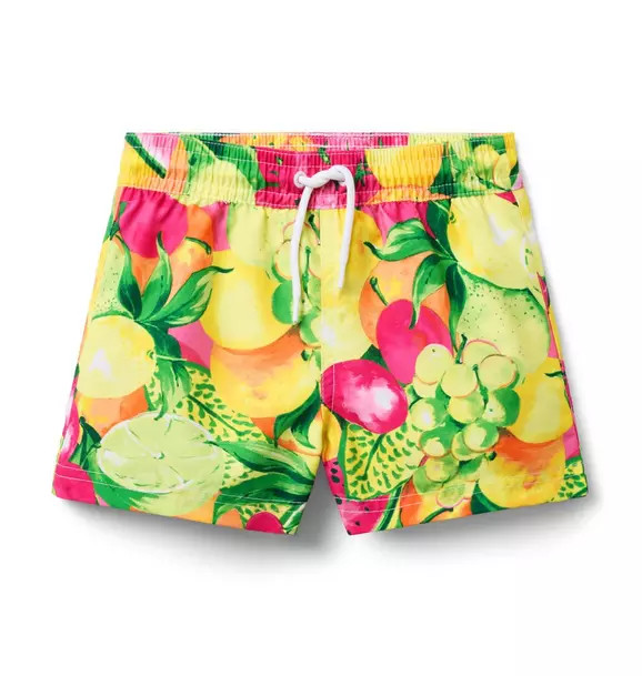 Recycled Fruit Swim Trunk | Janie and Jack