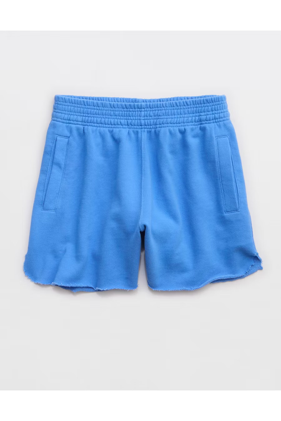 Aerie On My Way! High Waisted Short Women's Laundry Blue XL | Aerie