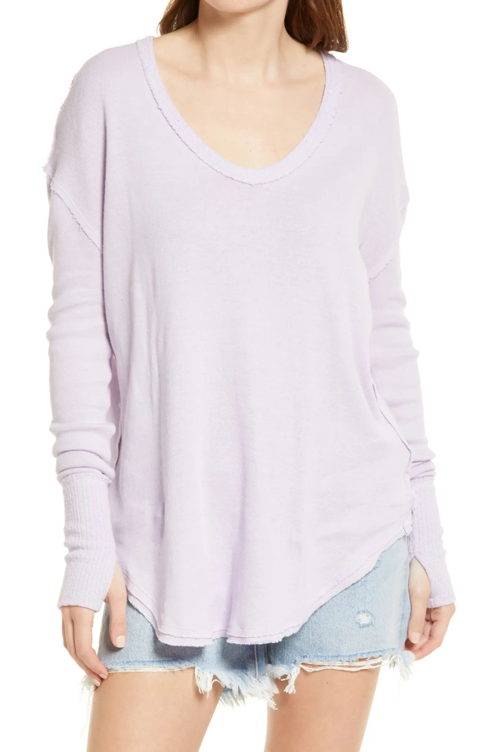 Colby Raw Edge Top | Nordstrom