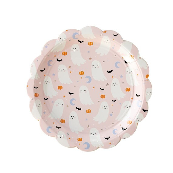 Ghost Plates | Halloween Plates - Halloween Tableware - Ghost Party - Halloween Party Plates - Pi... | Etsy (US)