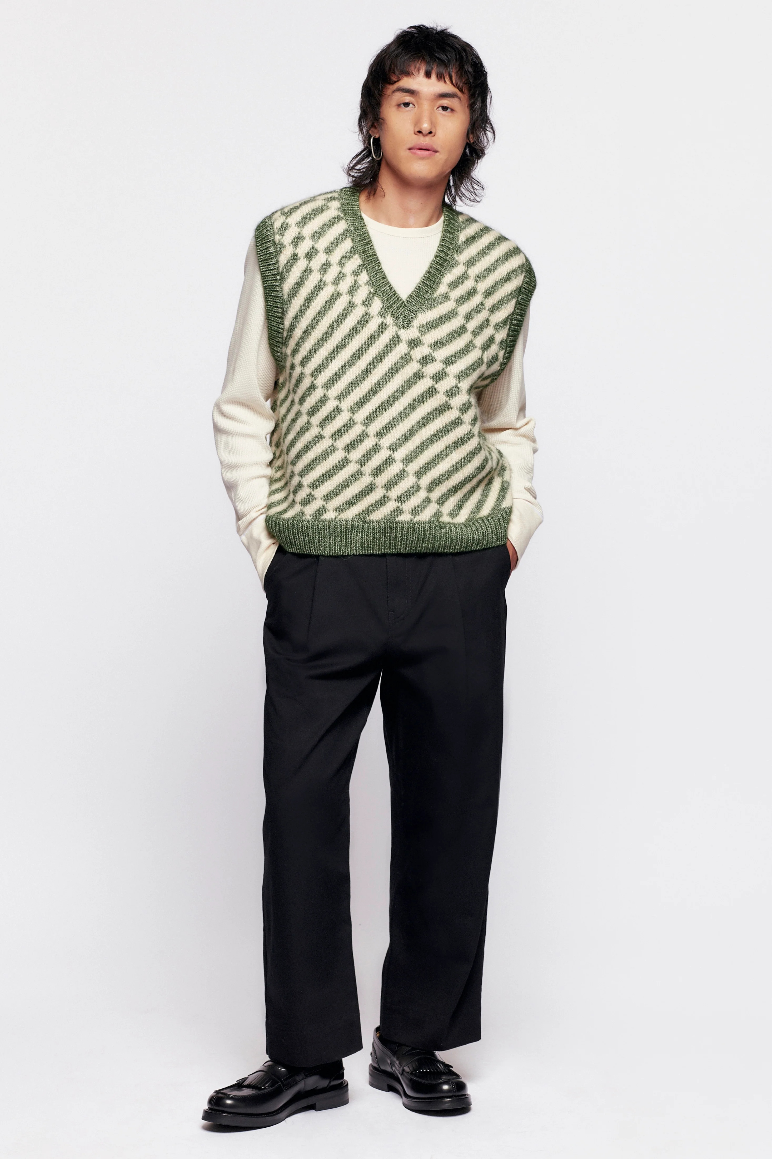 Men's Highlands Fuzzy Vest | Kotn | Kotn