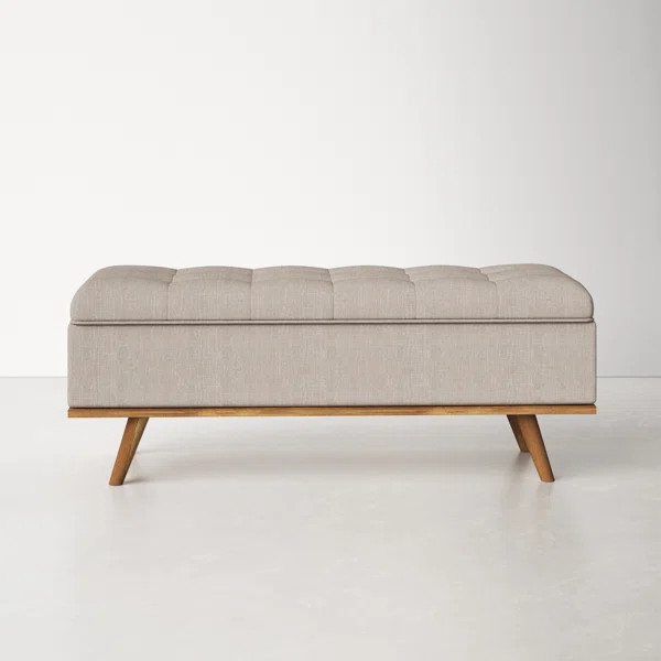 Davina Upholstered Flip Top Storage Bench | Wayfair North America