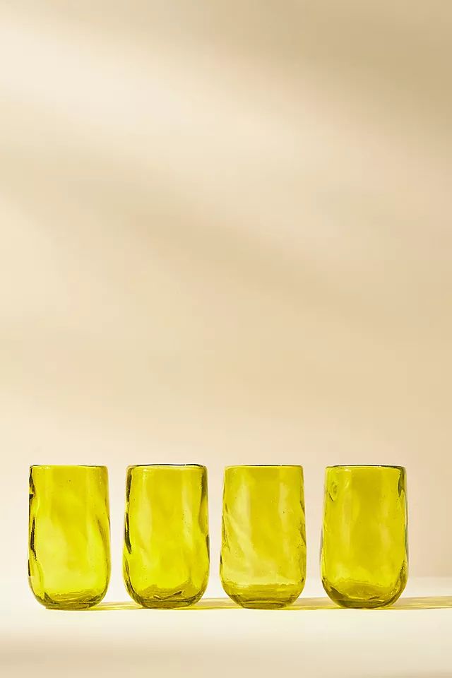 Recycled Aviva Highball Glasses, Set of 4 | Anthropologie (US)