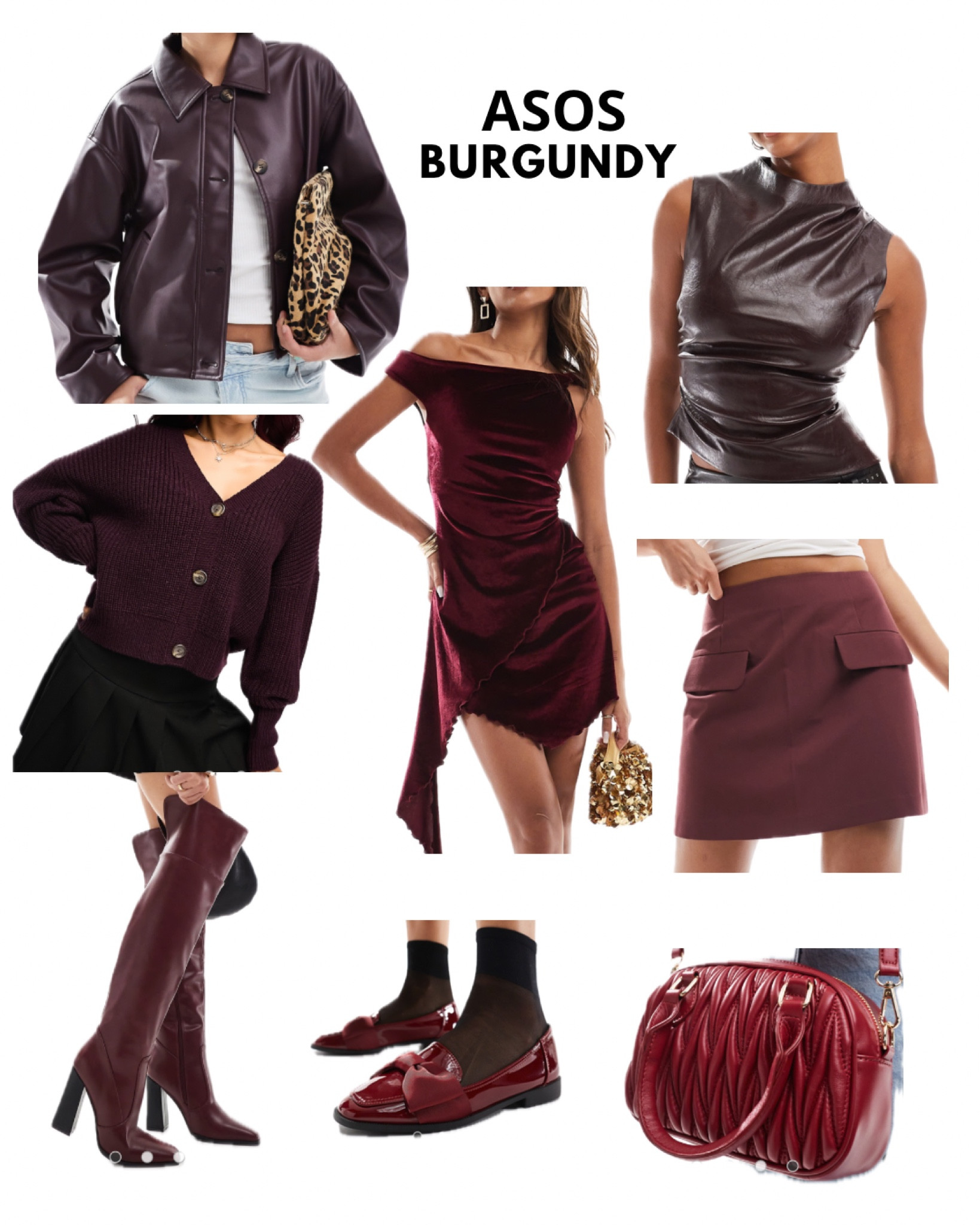 Burgundy picks from ASOS for your autumn outfit
The most trendy clothes that you have to try fall season

#LTKSeasonal #LTKStyleTip #LTKU