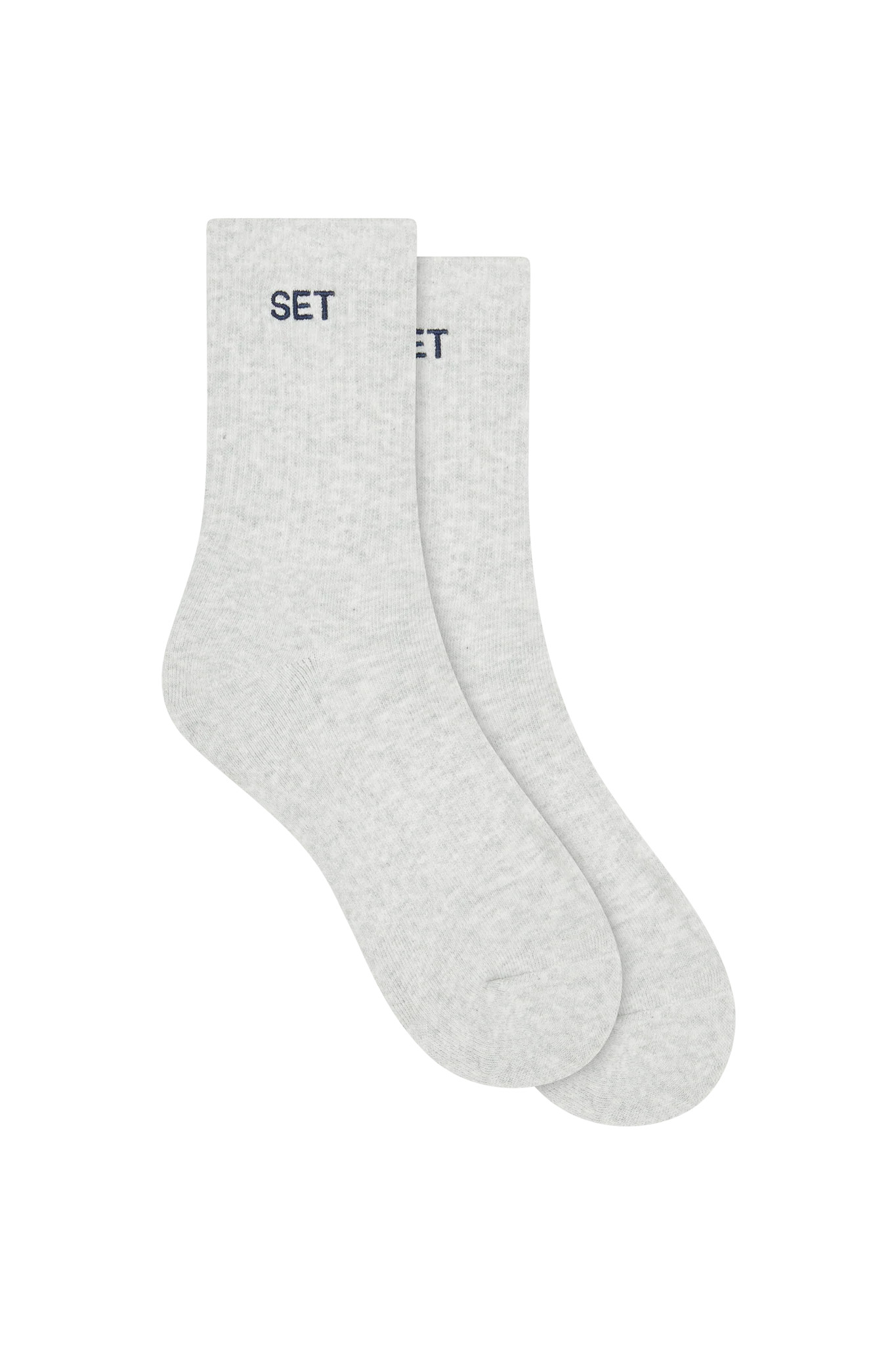 SET SOCKS - HEATHER GREY/HOLLY | SET Active