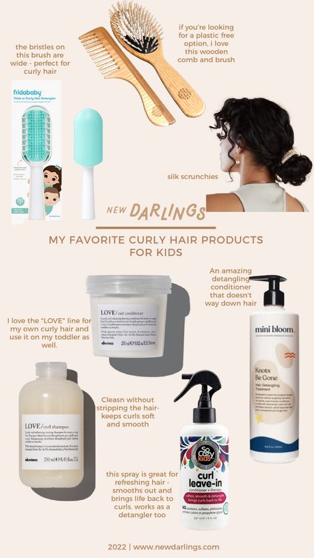 Favorite hair products for kids - curly hair kids products 

#LTKbeauty #LTKkids