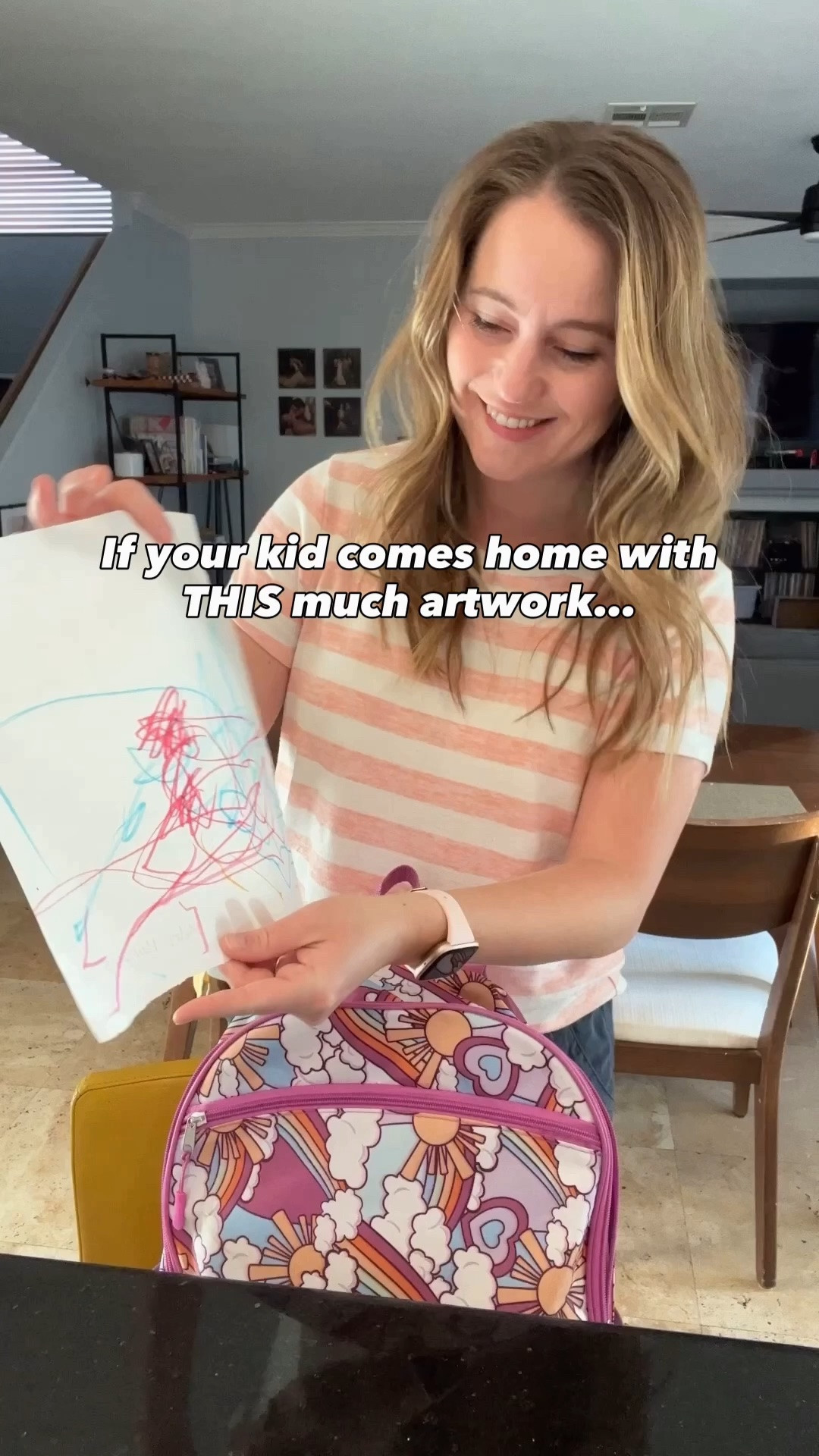 If you have kids, you probably have a backpack, drawer, or closet overflowing with their artwork 😂🎨 Here are 3 of my favorite ways to actually do something with all those creations instead of letting them pile up!

1. Make it into a book (we use @artkivebox and they make it look professional)
2. Magnets (makes a great keepsake gift idea)
3. Easy front-open frames stores 50+ art pieces inside the frame

#LTKKids #LTKHome